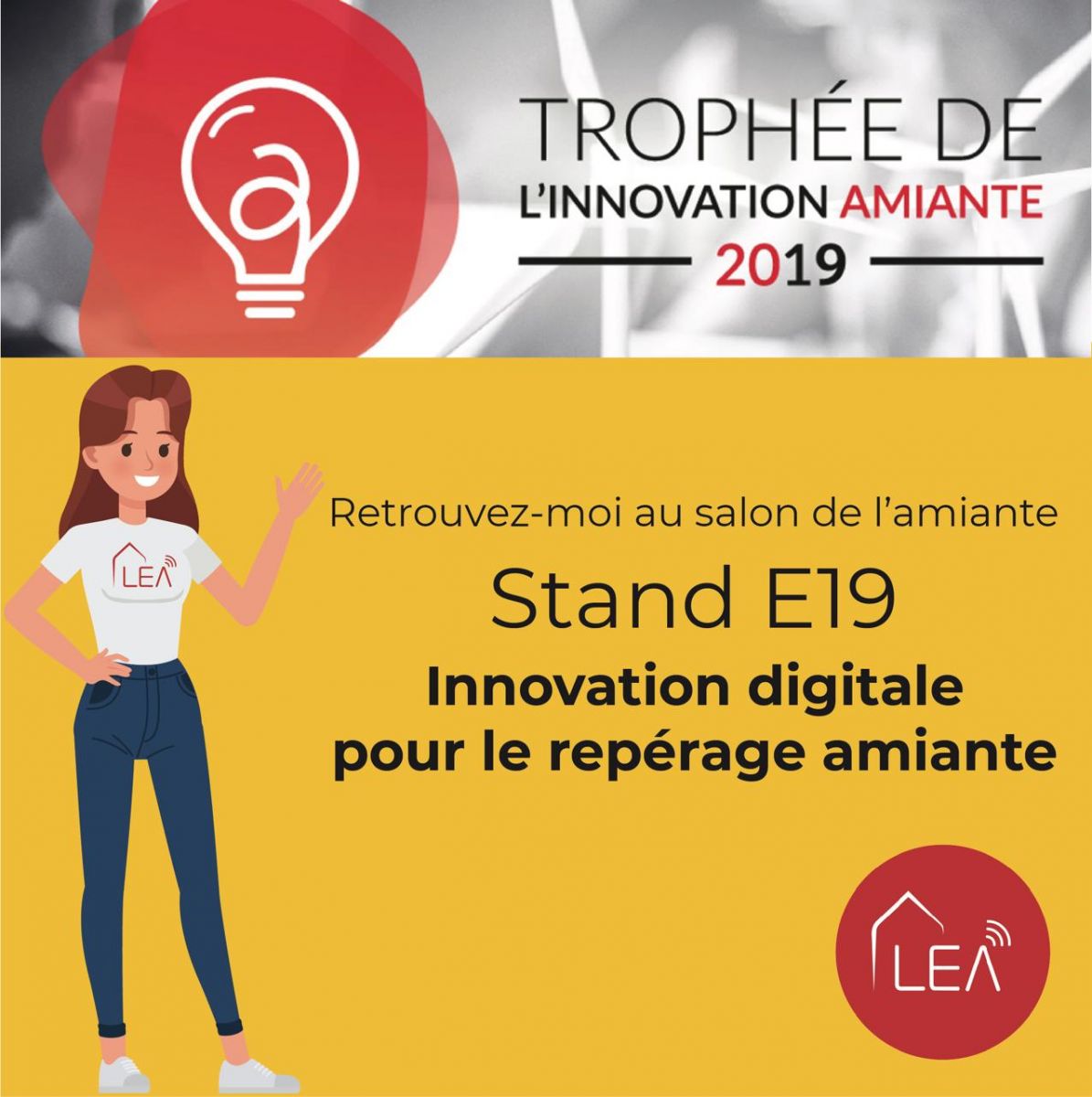 💡 Innovation digitale avec LÉA, retrouvez là au Salon des Professionnels de l'Amiante (SPA)